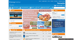 Desktop Screenshot of formacionspringerhealthcare.com